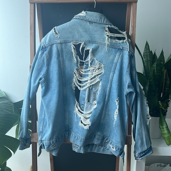 Topshop distressed jacket - Picture 5 of 5